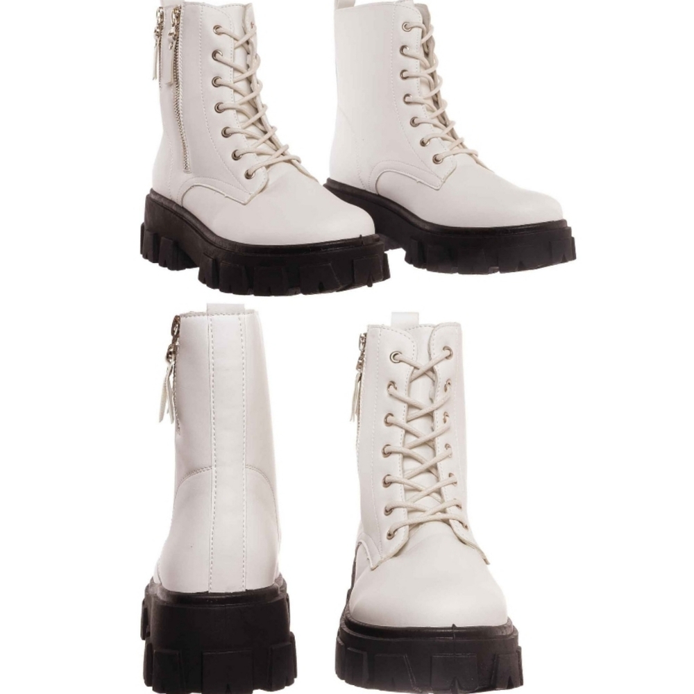 Just In 🖤 Valeska Military White boots - Picture 7 of 7